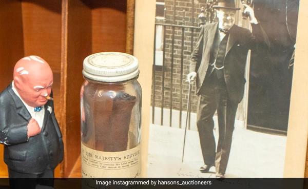 Cigar Smoked By Winston Churchill In 1944 Up For Auction