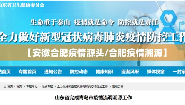 【安徽合肥疫情源头/合肥疫情溯源】