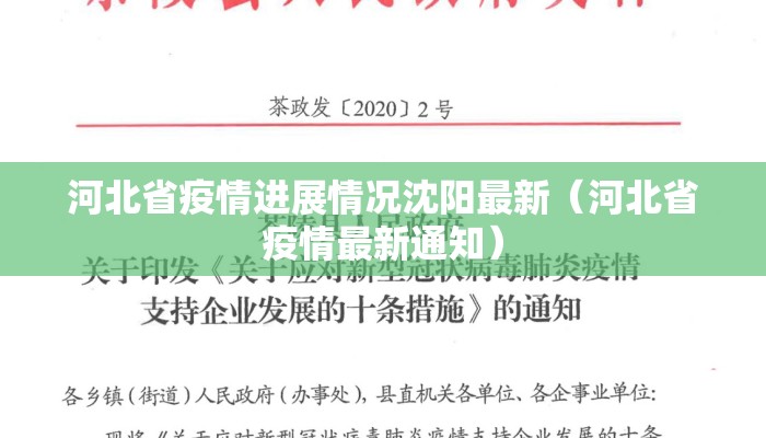 河北省疫情进展情况沈阳最新（河北省疫情最新通知）