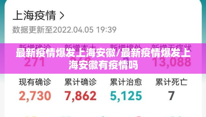 最新疫情爆发上海安徽/最新疫情爆发上海安徽有疫情吗