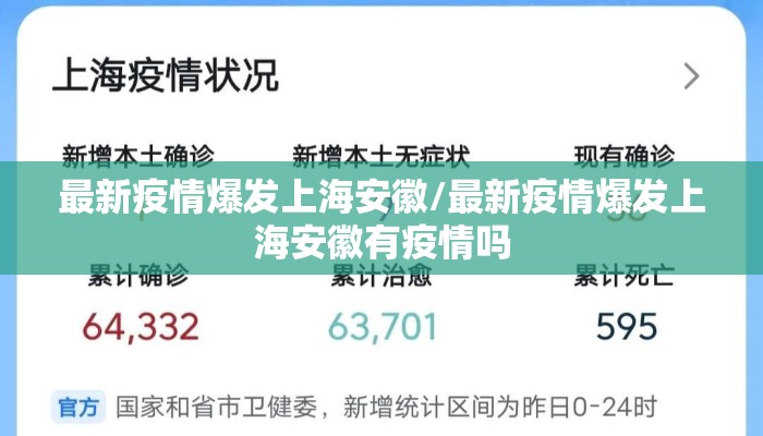 最新疫情爆发上海安徽/最新疫情爆发上海安徽有疫情吗