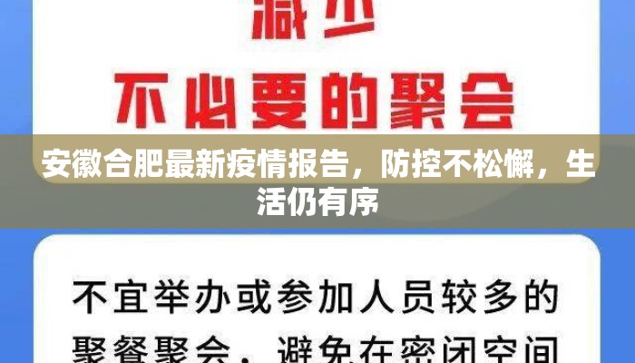 安徽合肥最新疫情报告，防控不松懈，生活仍有序