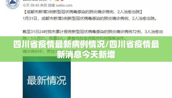 四川省疫情最新病例情况/四川省疫情最新消息今天新增