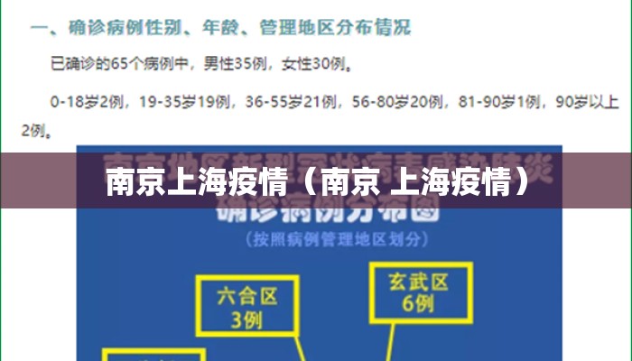 南京上海疫情（南京 上海疫情）