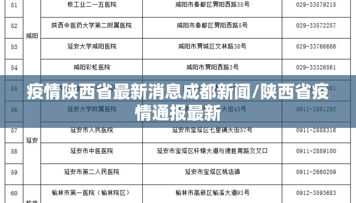 疫情陕西省最新消息成都新闻/陕西省疫情通报最新