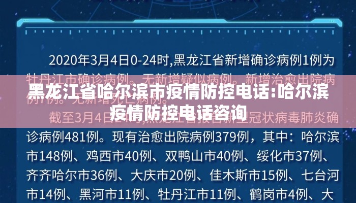 黑龙江省哈尔滨市疫情防控电话:哈尔滨疫情防控电话咨询