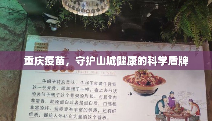 重庆疫苗，守护山城健康的科学盾牌