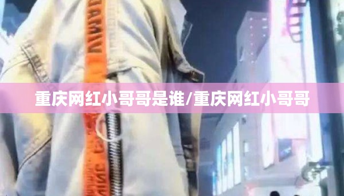 重庆网红小哥哥是谁/重庆网红小哥哥