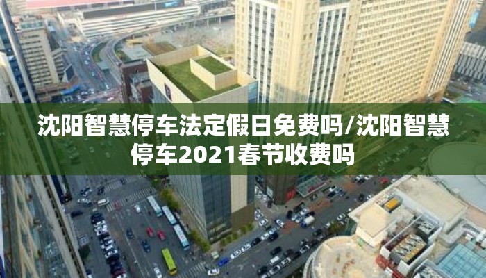 沈阳智慧停车法定假日免费吗/沈阳智慧停车2021春节收费吗