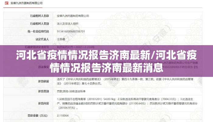 河北省疫情情况报告济南最新/河北省疫情情况报告济南最新消息