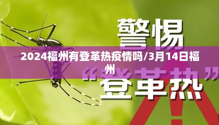 2024福州有登革热疫情吗/3月14日福州