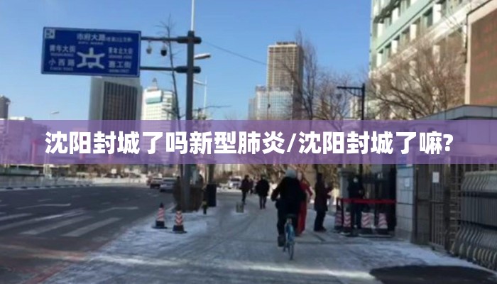 沈阳封城了吗新型肺炎/沈阳封城了嘛?