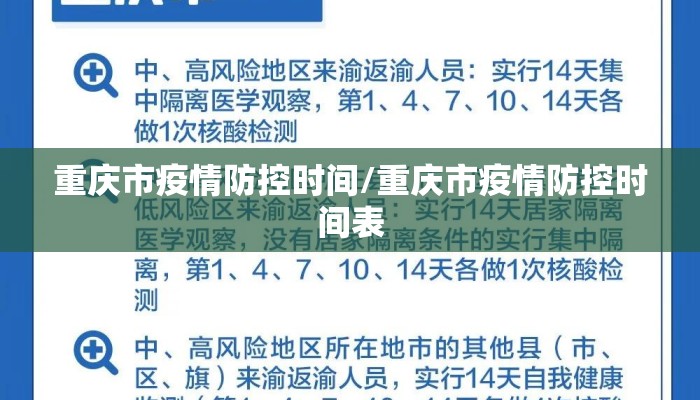重庆市疫情防控时间/重庆市疫情防控时间表