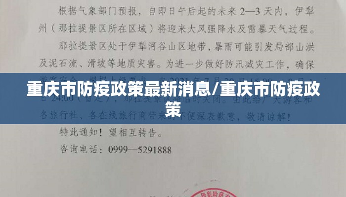 重庆市防疫政策最新消息/重庆市防疫政策