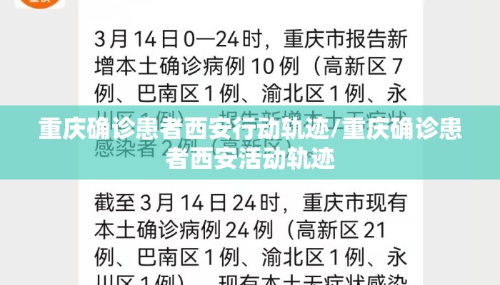 重庆确诊患者西安行动轨迹/重庆确诊患者西安活动轨迹