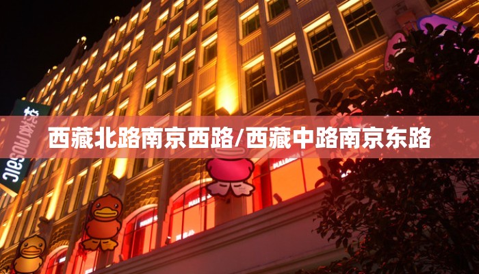 西藏北路南京西路/西藏中路南京东路