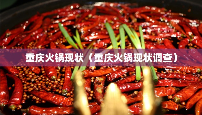 重庆火锅现状（重庆火锅现状调查）