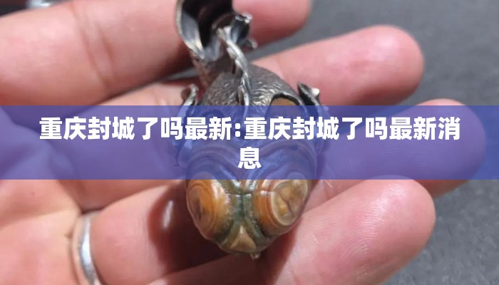 重庆封城了吗最新:重庆封城了吗最新消息