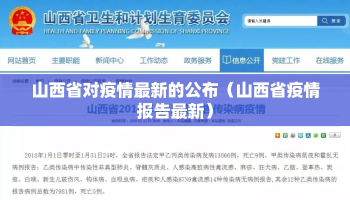 山西省对疫情最新的公布（山西省疫情报告最新）