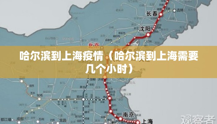 哈尔滨到上海疫情（哈尔滨到上海需要几个小时）