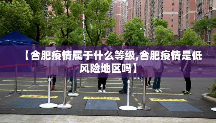 【合肥疫情属于什么等级,合肥疫情是低风险地区吗】