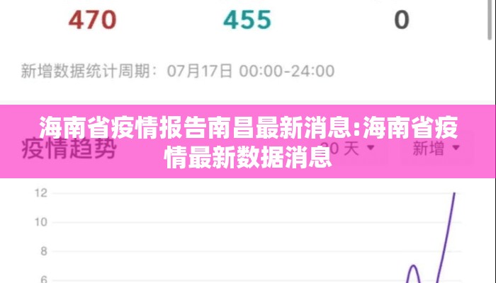 海南省疫情报告南昌最新消息:海南省疫情最新数据消息