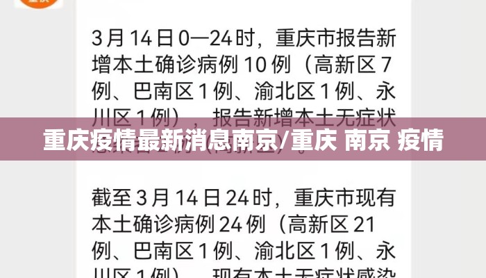 重庆疫情最新消息南京/重庆 南京 疫情