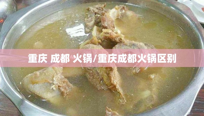 重庆 成都 火锅/重庆成都火锅区别