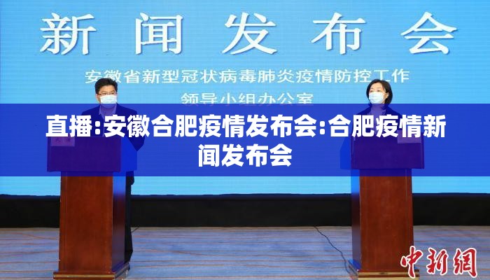 直播:安徽合肥疫情发布会:合肥疫情新闻发布会