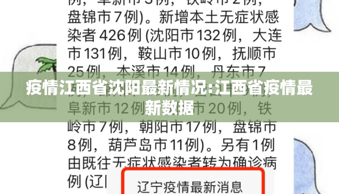 疫情江西省沈阳最新情况:江西省疫情最新数据
