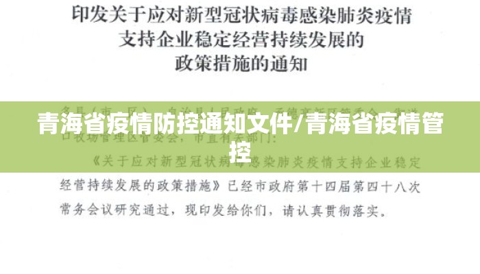 青海省疫情防控通知文件/青海省疫情管控