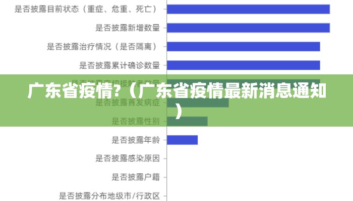 广东省疫情?（广东省疫情最新消息通知）