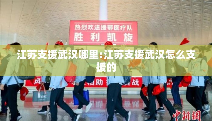江苏支援武汉哪里:江苏支援武汉怎么支援的