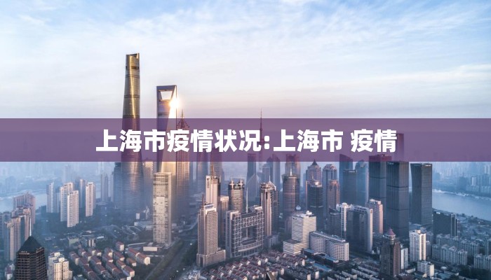 上海市疫情状况:上海市 疫情