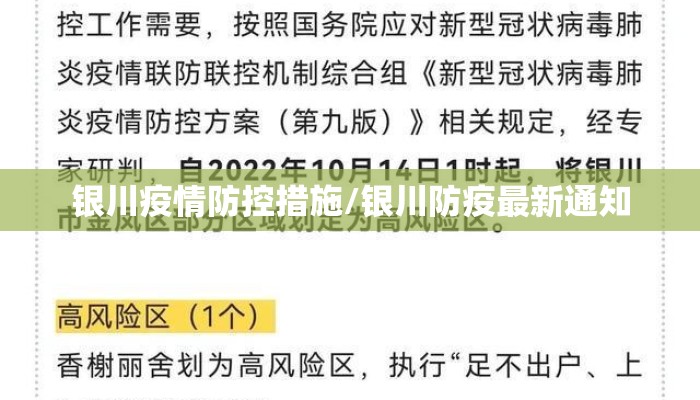 银川疫情防控措施/银川防疫最新通知