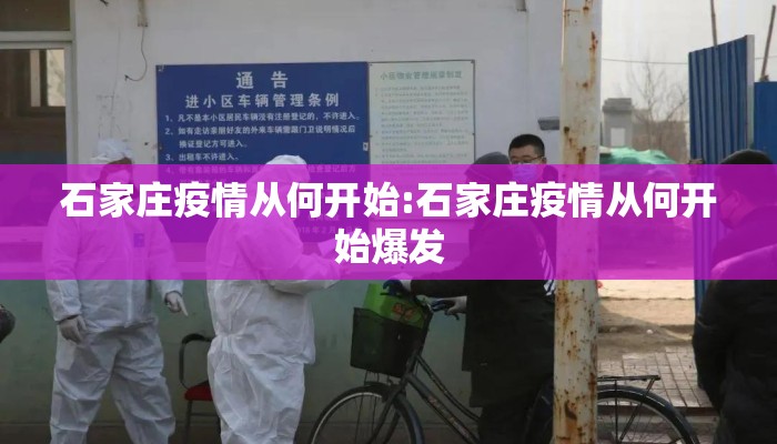 石家庄疫情从何开始:石家庄疫情从何开始爆发