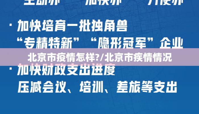 北京市疫情怎样?/北京市疾情情况