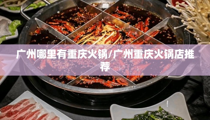 广州哪里有重庆火锅/广州重庆火锅店推荐