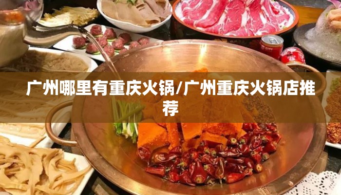 广州哪里有重庆火锅/广州重庆火锅店推荐