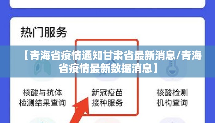 【青海省疫情通知甘肃省最新消息/青海省疫情最新数据消息】