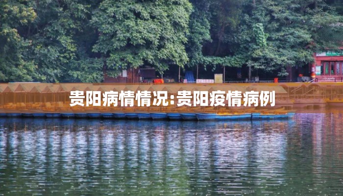 贵阳病情情况:贵阳疫情病例