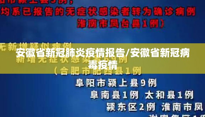 安徽省新冠肺炎疫情报告/安徽省新冠病毒疫情