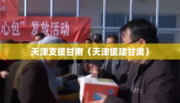 天津支援甘南（天津援建甘肃）