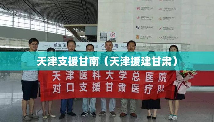 天津支援甘南（天津援建甘肃）