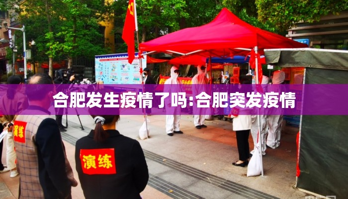 合肥发生疫情了吗:合肥突发疫情