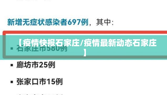 【疫情快报石家庄/疫情最新动态石家庄】
