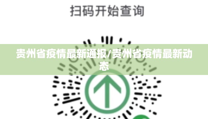 贵州省疫情最新通报/贵州省疫情最新动态