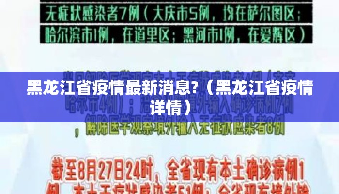 黑龙江省疫情最新消息?（黑龙江省疫情详情）