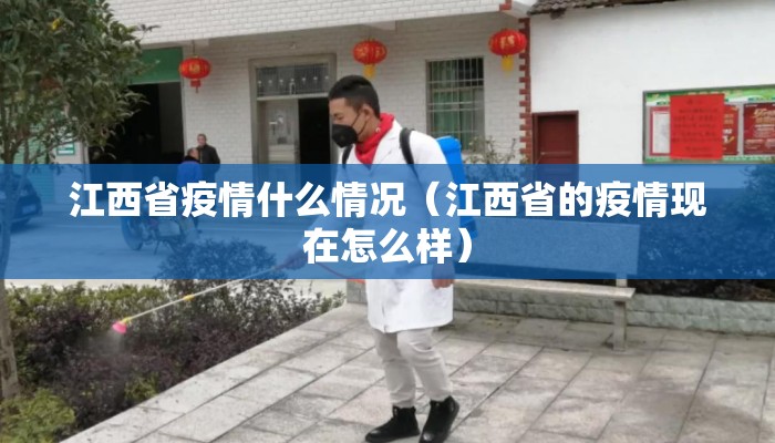江西省疫情什么情况（江西省的疫情现在怎么样）