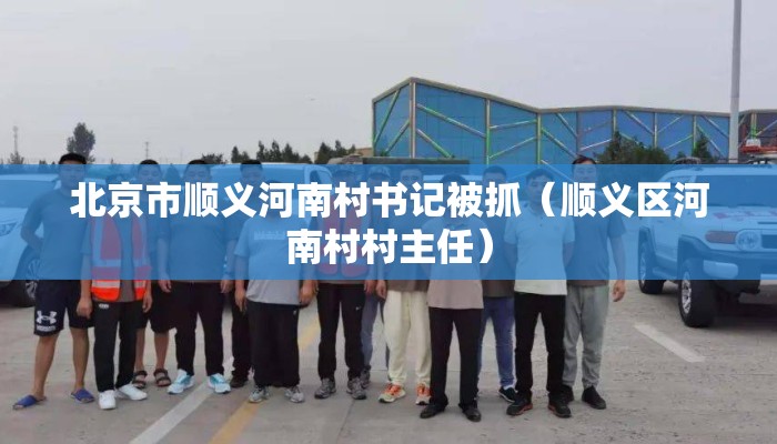 北京市顺义河南村书记被抓（顺义区河南村村主任）